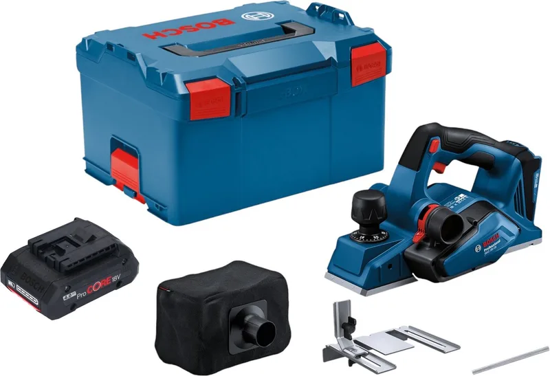 Bosch GHO 18V-26 Professionele accuschaafmachine 18 V 2,6 mm borstelloos + 1x ProCORE accu 4.0 Ah + L-Boxx - zonder oplader by Bosch Professional – product image