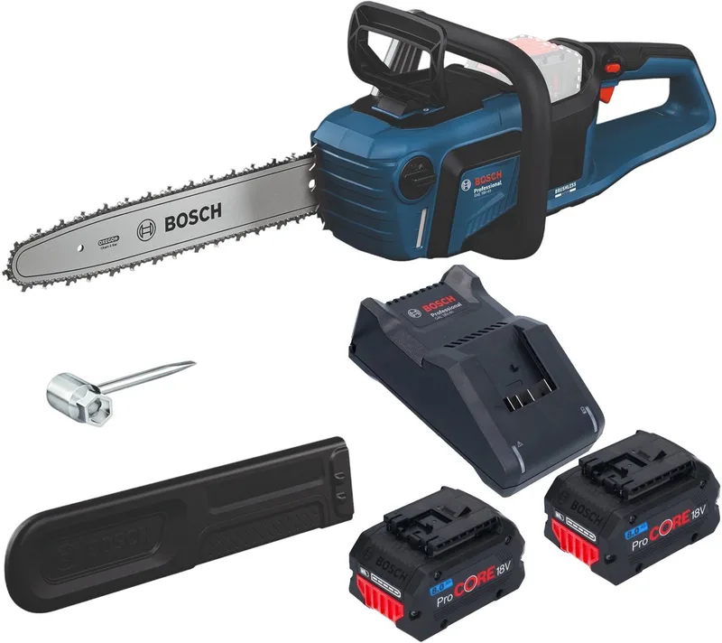 Bosch GKE 18V-40 Professional accukettingzaag 18 V 40 cm borstelloos + 2x ProCORE-accu 8,0 Ah + oplader de Bosch Professional – image du produit