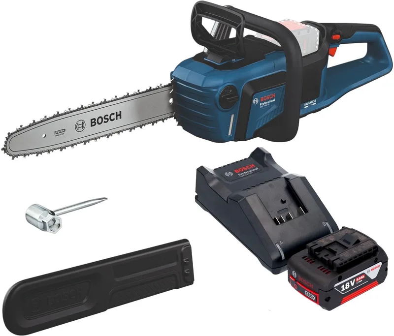 Bosch GKE 18V-40 Professionele accu-kettingzaag 18 V 40 cm borstelloos ( 06008D3000 ) Solo - zonder accu, zonder oplader de Bosch Professional – image du produit