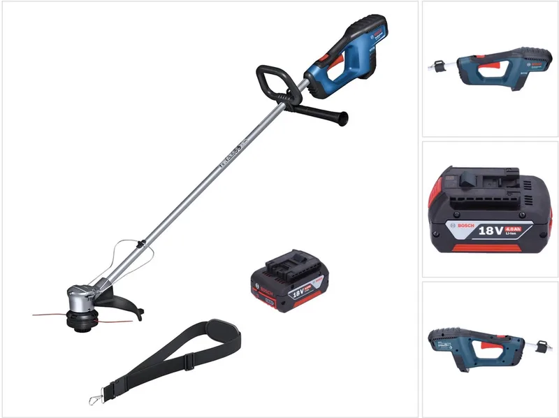 Bosch GRT 18V-33 Professionele accu grastrimmer 18 V 330 mm borstelloos + 1x accu 4.0 Ah - zonder oplader de Bosch Professional – image du produit
