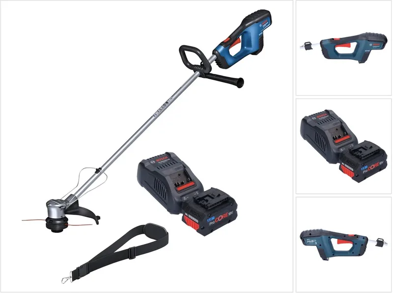 Bosch GRT 18V-33 Professionele accu grastrimmer 18 V 330 mm borstelloos + 1x ProCORE accu 8.0 Ah + lader de Bosch Professional – image du produit
