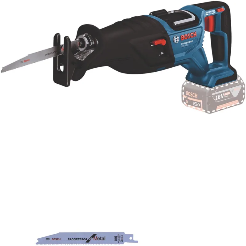 Bosch GSA 185-Li accu-reciprozaag 18 V 28 mm borstelloos ( 06016C0020 ) Solo - zonder accu, zonder oplader von Bosch Professional – Produktbild
