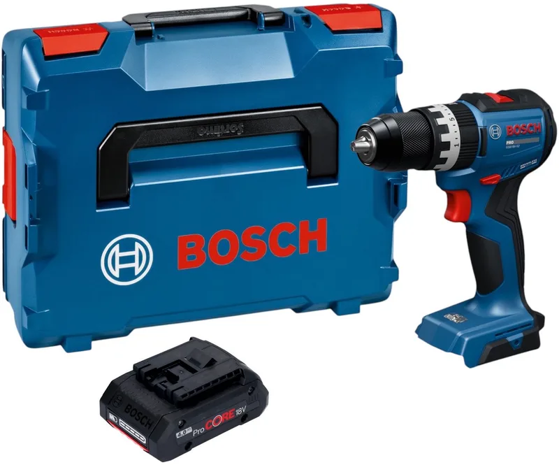Bosch GSB 18V-52 Professional accu-slagboormachine 18 V 70 Nm borstelloos + 1x ProCORE-accu 4,0 Ah + L-Boxx - zonder oplader by Bosch Professional – product image