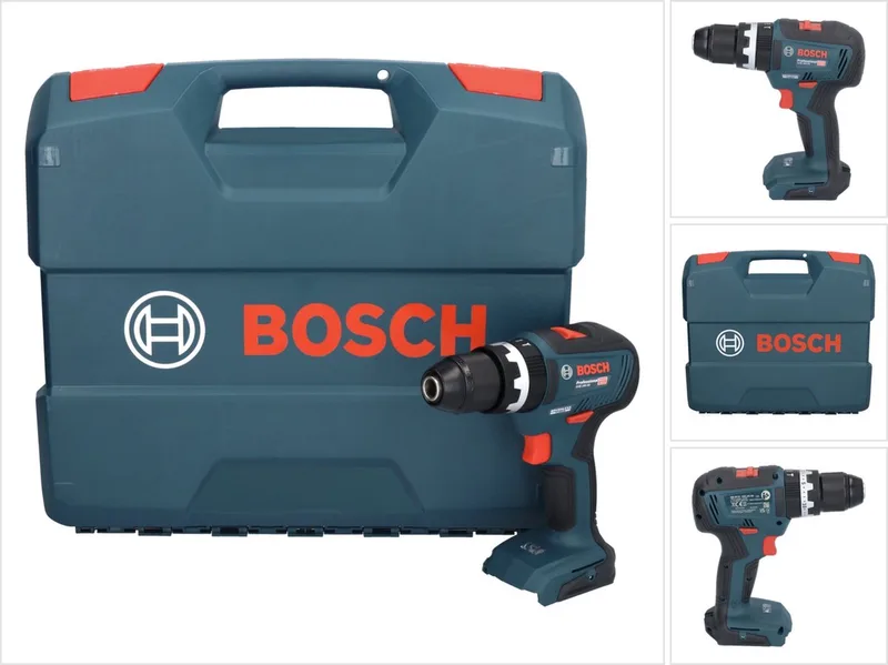 Bosch GSB 18V-55 Professional accu-klopboormachine 18 V 55 Nm borstelloos + koffer - zonder accu, zonder oplader fra Bosch Professional – produktbillede