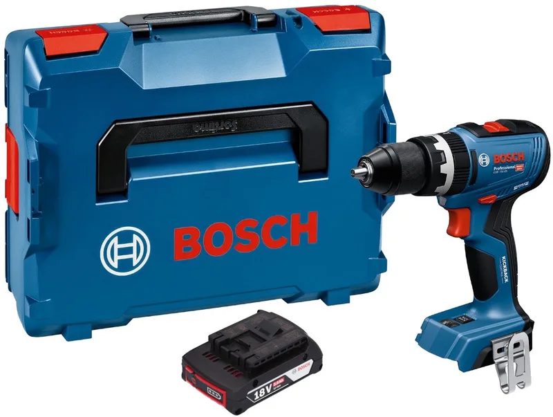 Bosch GSB 18V-65 Professionele accu klopboormachine 18 V 65 Nm ( 06019N3300 ) Brushless Solo - zonder accu, zonder oplader von Bosch Professional – Produktbild