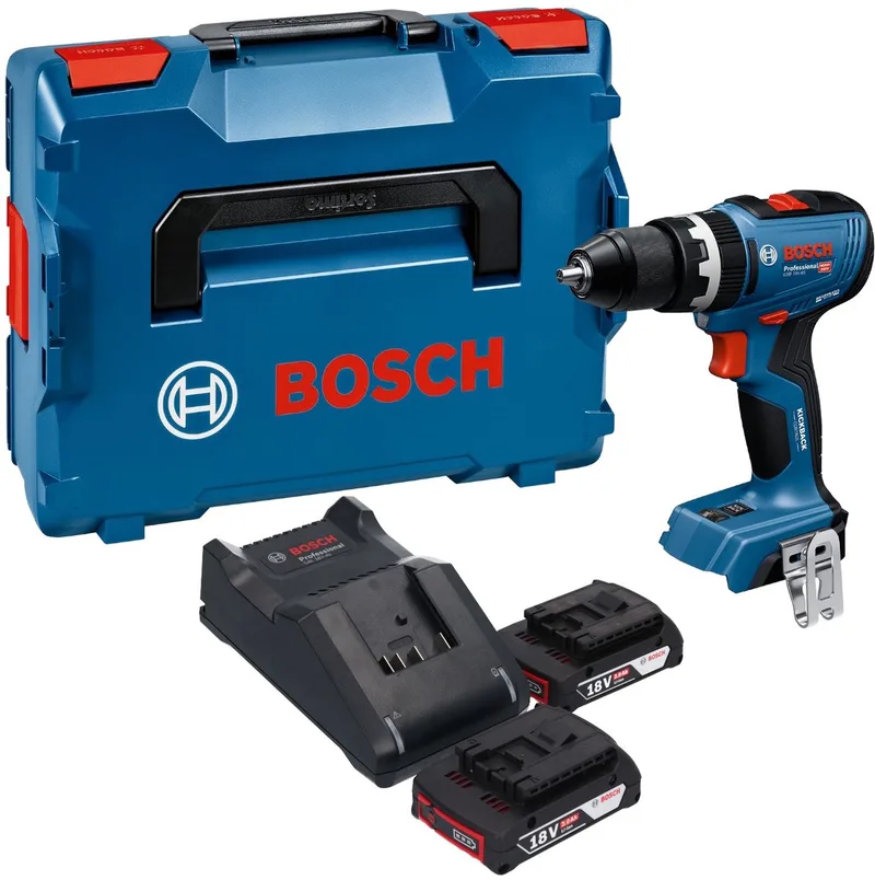 Bosch GSB 18V-65 Professionele accu klopboormachine 18 V 65 Nm ( 06019N3300 ) Brushless Solo - zonder accu, zonder oplader by Bosch Professional – product image