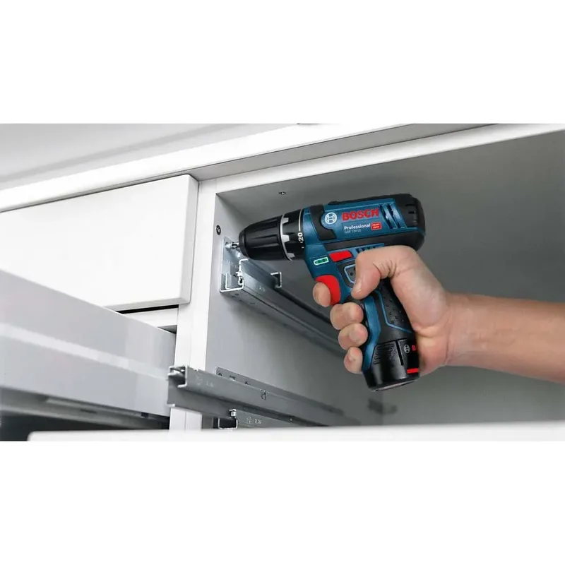 Bosch - GSR 12V-15 - Cordless Drill Driver - Complete Set van Bosch Professional – productafbeelding 3 van 3