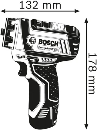 Bosch GSR 12V-15 FC accu-schroefboormachine van Bosch Professional – productafbeelding 4 van 4