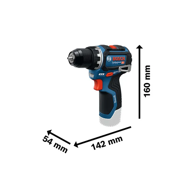 Bosch Tournevis électrique Gsr 12v-32 + 2 Bat 2.0+ 36 Ac+ Mal Lona de Bosch Professional – image du produit 3 sur 6