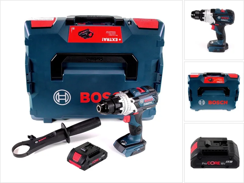 Bosch GSR 18V-110 C accuboormachine 18V 110Nm borstelloos + 1x ProCore accu 4.0Ah + L-Boxx - zonder oplader från Bosch Professional – produktbild