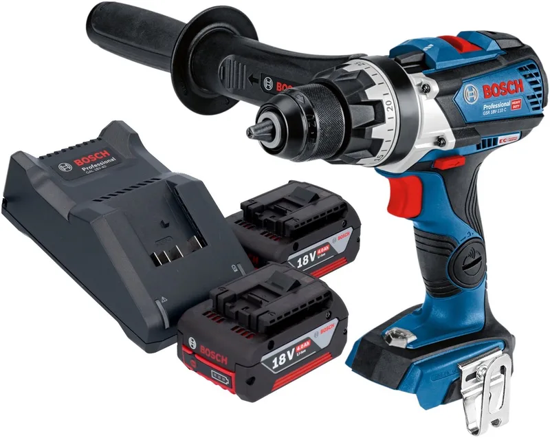 Bosch GSR 18V-110 C Accuboormachine 18V 110Nm Brushless Solo ( 06019G0108 ) - zonder accu, zonder oplader de Bosch Professional – image du produit