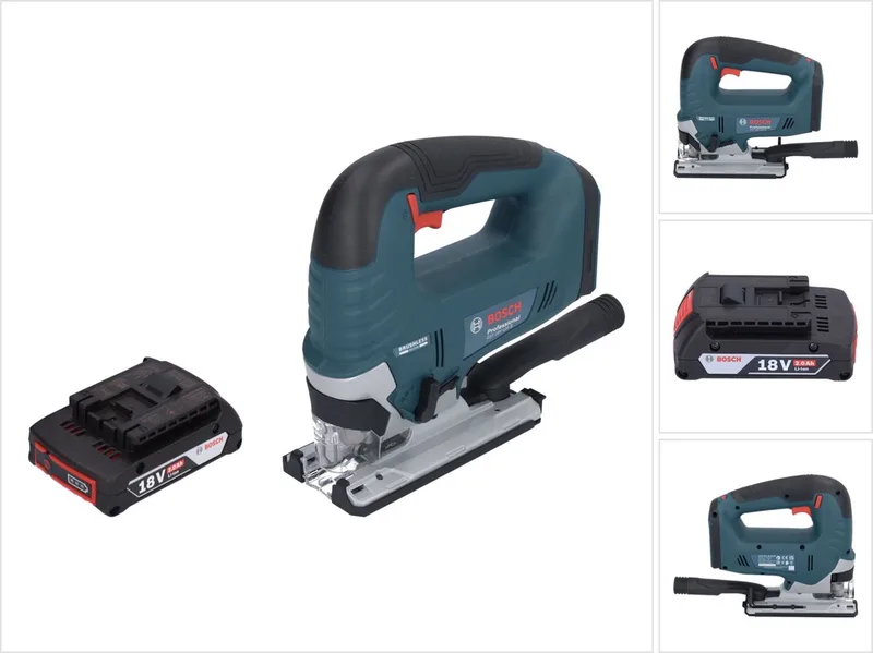 Bosch GST 18V-125 B Professional accu-decoupeerzaag 18 V 125 mm borstelloos + 1x accu 2,0 Ah - zonder oplader von Bosch Professional – Produktbild