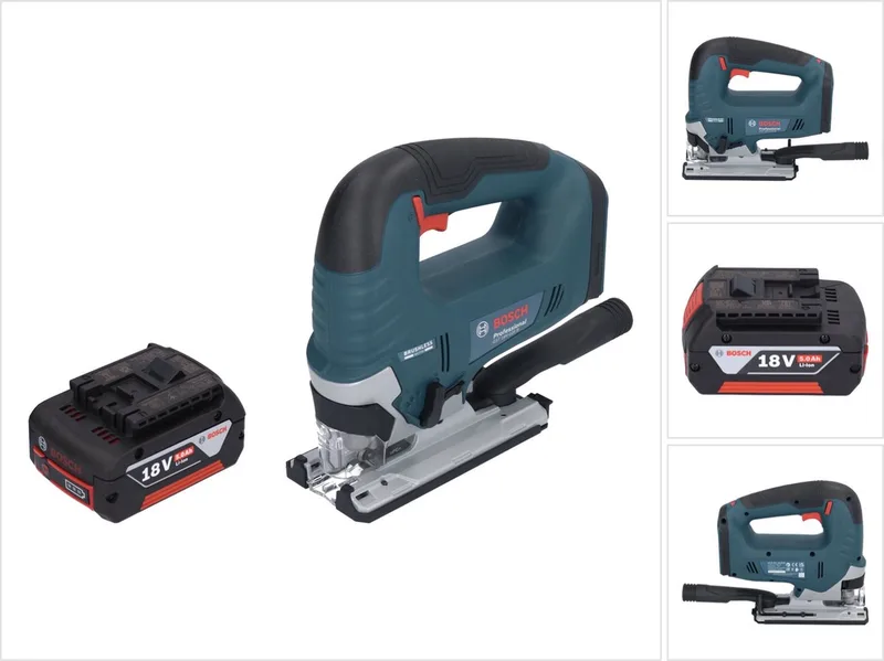 Bosch GST 18V-125 B Professional accu-decoupeerzaag 18 V 125 mm borstelloos + 1x accu 5,0 Ah - zonder oplader de Bosch Professional – image du produit