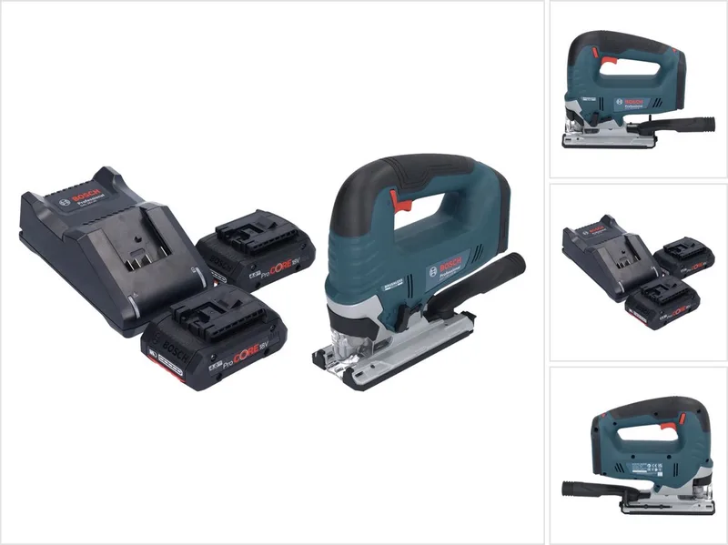 Bosch GST 18V-125 B Professional accu-decoupeerzaag 18 V 125 mm borstelloos + 2x ProCORE-accu 4,0 Ah + oplader by Bosch Professional – product image