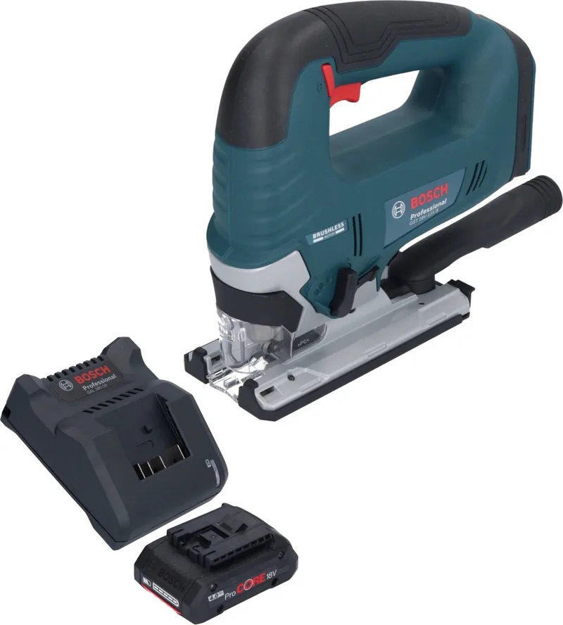 Bosch GST 18V-125 B Professionele accudecoupeerzaag 18 V 125 mm borstelloos + 1x ProCORE accu 4.0 Ah + lader de Bosch Professional – image du produit