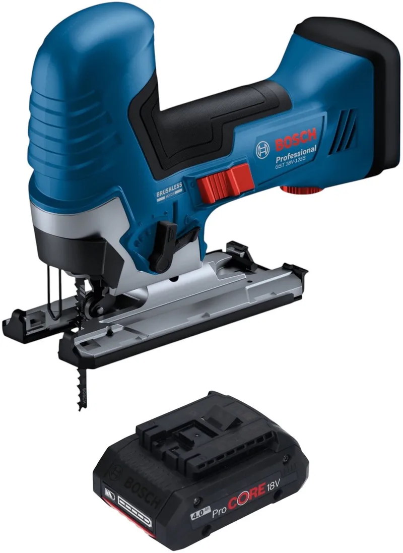 Bosch GST 18V-125 S Professionele accudecoupeerzaag 18 V 125 mm borstelloos + 1x ProCORE accu 4.0 Ah - zonder oplader by Bosch Professional – product image