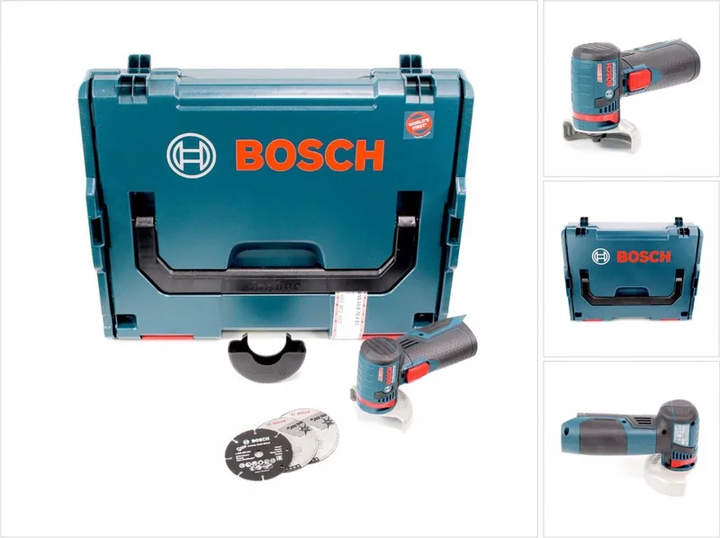 Bosch GWS 10.8-76 V-EC accu haakse slijper 10.8V ( 06019F2003 ) 76mm Solo in L-Boxx - zonder accu, zonder oplader von Bosch Professional – Produktbild