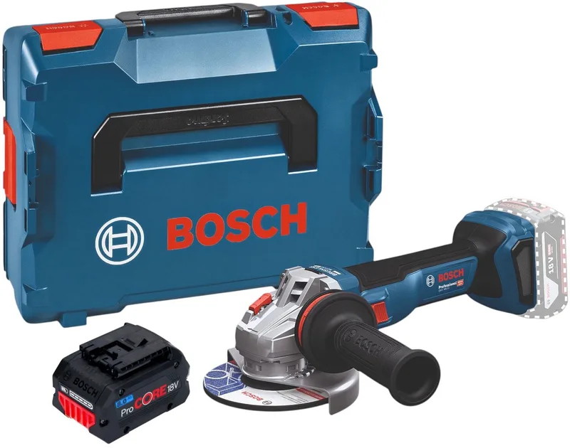 Bosch GWS 18V-11 Professional accu haakse slijper 18 V 125 mm borstelloos + L-Boxx ( 06019N4102 ) - zonder accu, zonder oplader von Bosch Professional – Produktbild