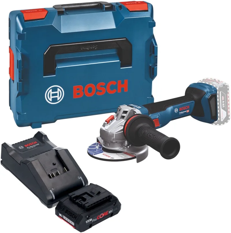 Bosch GWS 18V-11 Professional accu haakse slijper 18 V 125 mm borstelloos + L-Boxx ( 06019N4102 ) - zonder accu, zonder oplader de Bosch Professional – image du produit