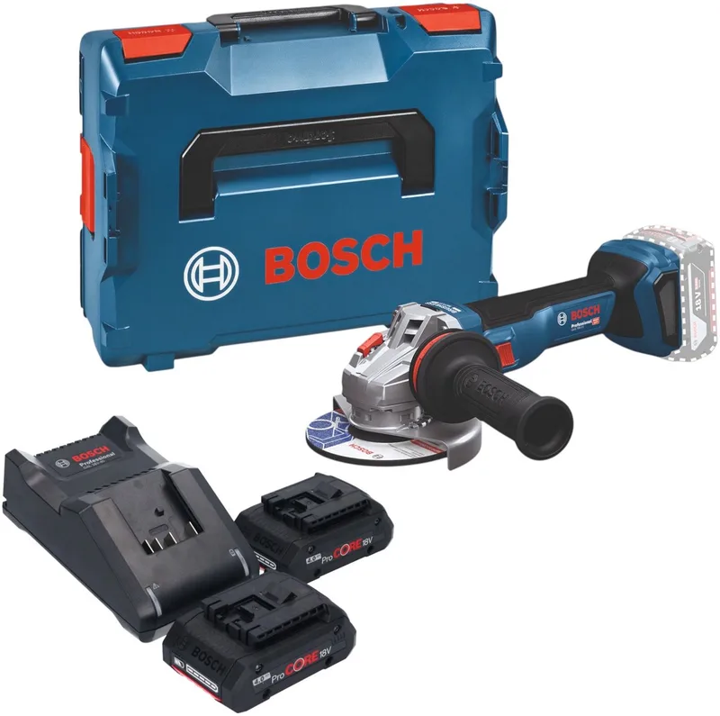 Bosch GWS 18V-11 Professional accu haakse slijper 18 V 125 mm borstelloos + L-Boxx ( 06019N4102 ) - zonder accu, zonder oplader von Bosch Professional – Produktbild