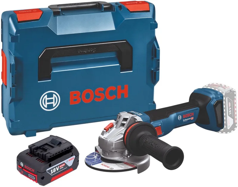 Bosch GWS 18V-11 Professional accu haakse slijper 18 V 125 mm borstelloos + L-Boxx ( 06019N4102 ) - zonder accu, zonder oplader de Bosch Professional – image du produit