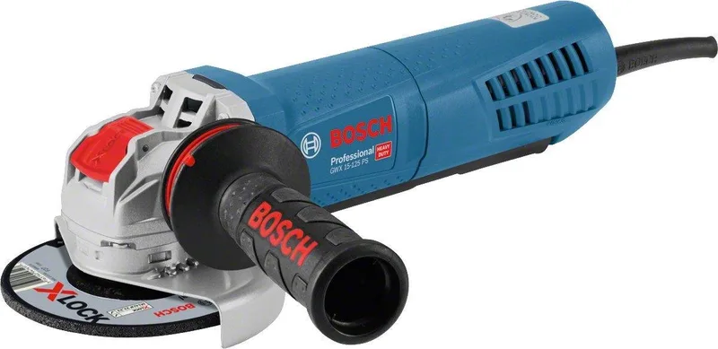 Bosch GWX 15-125 PS X-LOCK Haakse slijper - 1500W - 125mm - variabel - softstart von Bosch Professional – Produktbild
