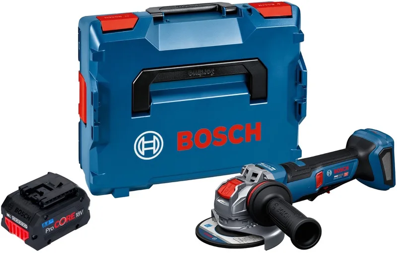 Bosch GWX 18V-11 PS accu haakse slijper 18 V 125 mm + L-Boxx ( 06019N4400 ) - zonder accu, zonder oplader de Bosch Professional – image du produit