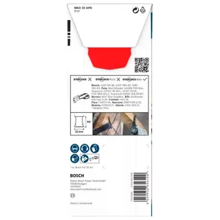 Bosch MAII 32 APB - Multifunctioneel Zaagblad - 32x80 mm - Bimetalen Constructie de Bosch Professional – image du produit 3 sur 6
