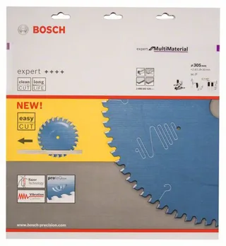 Bosch Ø 305 x 2,4 x 30mm 96T Cirkelzaagblad EXPERT Multi Material - Professional - 2608642529 by Bosch Professional – product image 2 of 2