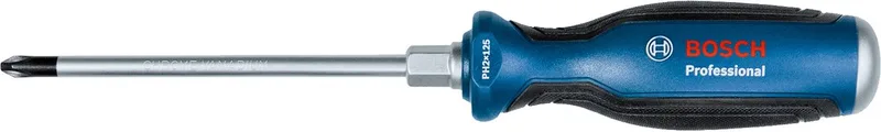 Bosch PH2x125 Schroevendraaier - Professional - 1600A01TG3 von Bosch Professional, Kleurloos – Produktbild