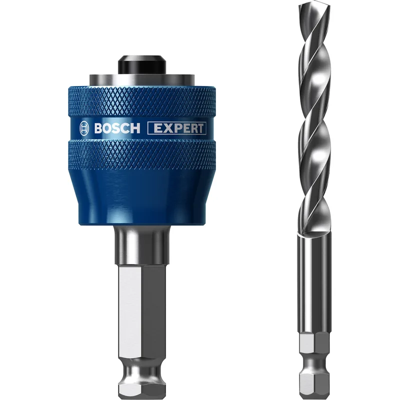 Bosch Power Change Plus gatzaaghouder + centreerboor - Professional EXPERT - 2608900527 by Bosch Professional – product image