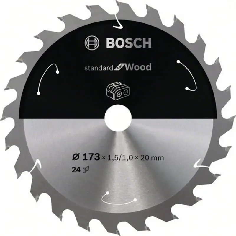 Bosch Power Tools 2608837690 Kreissägeblatt Zähneanzahl: 24 1 St. fra Bosch Professional – produktbillede