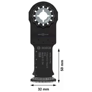 Bosch PRO AIZ 32 BSPIB Serie - Invalzaagblad - Bimetalen Constructie - Starlock Systeem - 32mm x 50mm de Bosch Professional – image du produit 4 sur 6