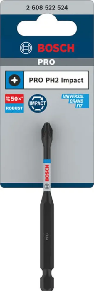 Bosch Pro Bit Impact PH2 90mm - 2608522524 van Bosch Professional – productafbeelding 3 van 3