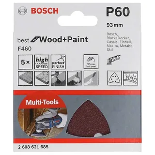 Bosch PRO F460 schuurpapier 93 x 93 mm; 60 - 2608621685 by Bosch Professional – product image 2 of 3