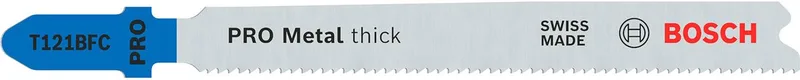 Bosch PRO Metal dik T121BFC Decoupeerzaagblad 92 mm 100 stuks - 2608655112 de Bosch Professional – image du produit