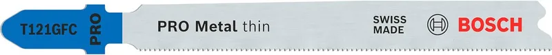 Bosch PRO Metal thin T121GFC decoupeerzaagblad 92 mm 5-delig. - 2608655104 by Bosch Professional – product image 1 of 6