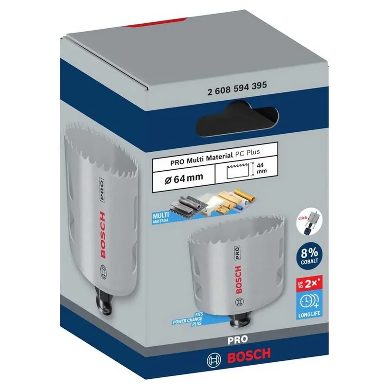 Bosch PRO Multi Materiaal PC Plus gatenzaag 64 mm - 2608594395 by Bosch Professional – product image 2 of 6