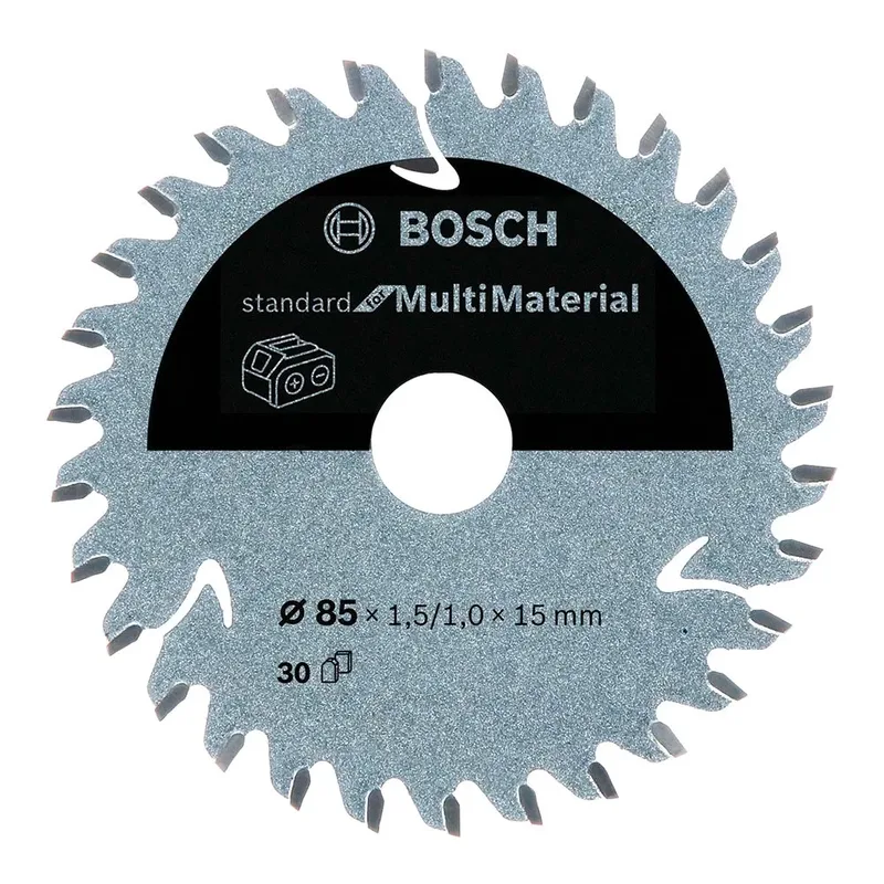 Bosch PRO Multi Material draadloos zaagblad voor cirkelzagen 85 x 1,5 x 15 mm - 2608837752 by Bosch Professional – product image 2 of 4
