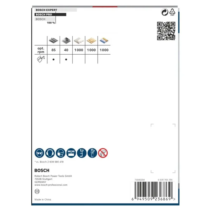 Bosch PRO Multi Material Gatzaag 102 mm met schroefdraad - 2608901534 by Bosch Professional – product image 3 of 6