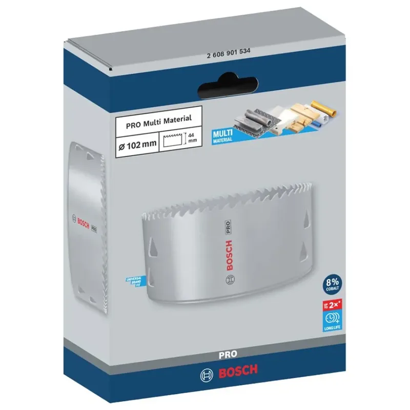 Bosch PRO Multi Material Gatzaag 102 mm met schroefdraad - 2608901534 by Bosch Professional – product image 2 of 6