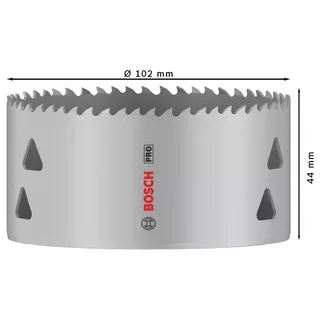 Bosch PRO Multi Material Gatzaag 102 mm met schroefdraad - 2608901534 by Bosch Professional – product image 4 of 6