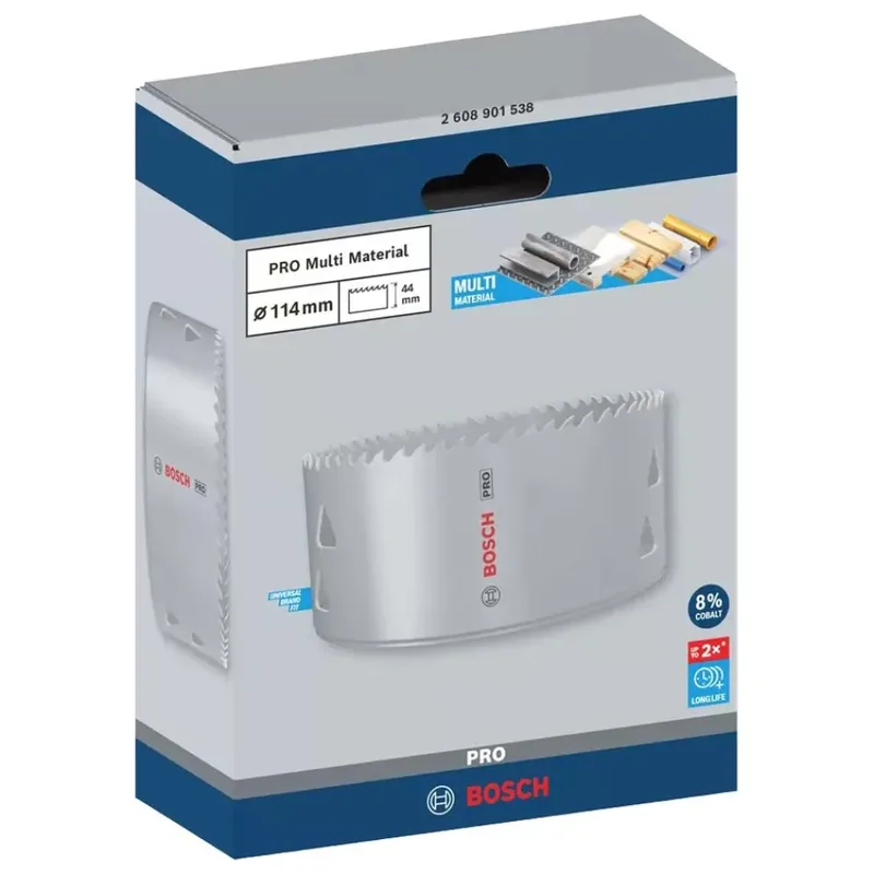 Bosch PRO Multi Material Gatzaag 114 mm met schroefdraad - 2608901538 by Bosch Professional – product image 2 of 6