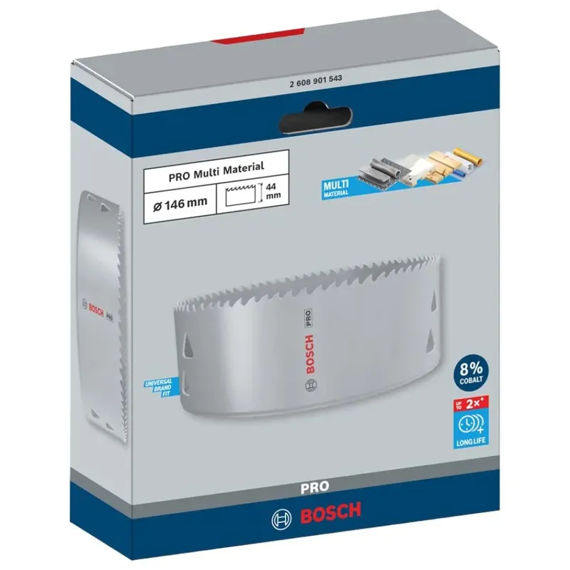 Bosch Accesorios Scie Cloche Pour Bois Pro Multi-material 146 Mm de Bosch Professional – image du produit 2 sur 6