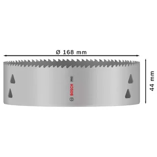 Bosch Accesorios Scie Cloche Pour Bois Pro Multi-material 168 Mm de Bosch Professional – image du produit 4 sur 6