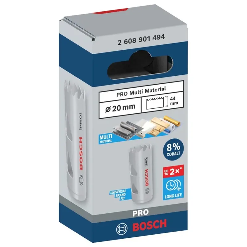 Bosch Accesorios Pro Multi-material Lochsäge Für Holz 20 Mm von Bosch Professional – Produktbild 2 von 6