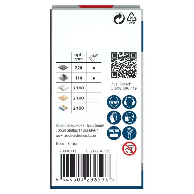 Bosch PRO Multi Material Gatzaag 40 mm met Draad - 2608901507 by Bosch Professional – product image 3 of 6