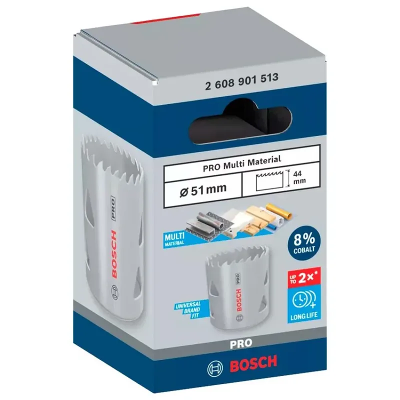 Bosch Accesorios Scie Cloche Pour Bois Pro Multi-material 51 Mm de Bosch Professional – image du produit 2 sur 6