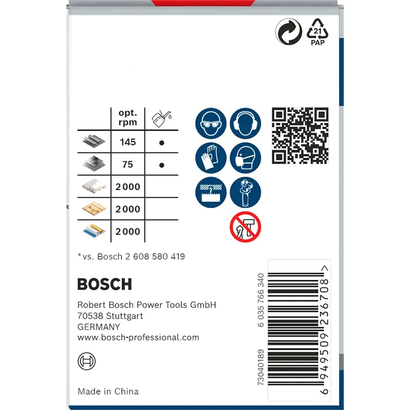 Bosch PRO Multi Material Gatzaag 59 mm met Draad - 2608901518 by Bosch Professional – product image 6 of 6