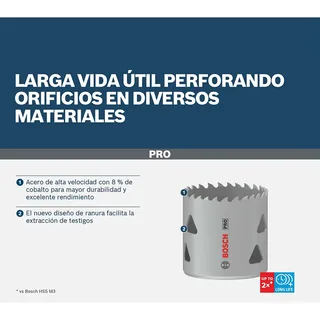 Bosch PRO Multi Material Gatzaag 59 mm met Draad - 2608901518 by Bosch Professional – product image 5 of 6